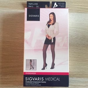 Sigvaris Eversheer Compression Pantyhose sz LL